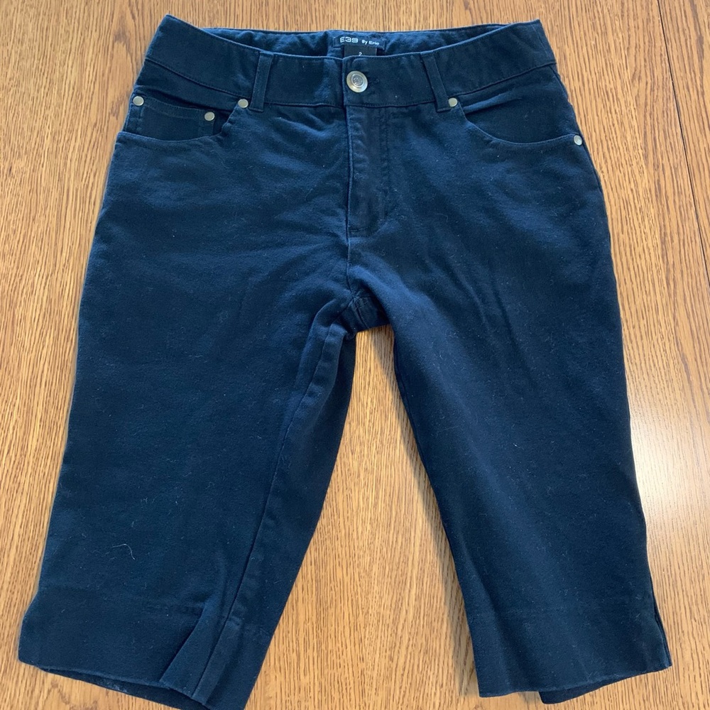 E39 Jeans by Eric Black Bermuda Shorts